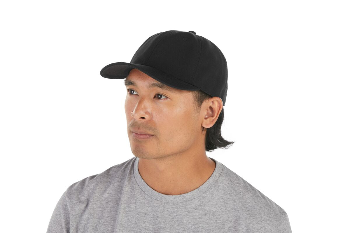 recycled-poly-dad-hat-j3 WebPDP-HAT004002_Recycled_Poly_Dad_Hat_Black_Studio_Harper_Studios_0723_Side__HAT004002OS.jpg
