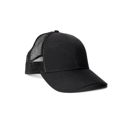 recycled-poly-low-profile-trucker-hat-x3 Web_PDP-LowProfileTruckerHat_Studio_Front_Black.jpg